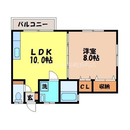 道ノ尾駅 徒歩13分 2階の物件間取画像